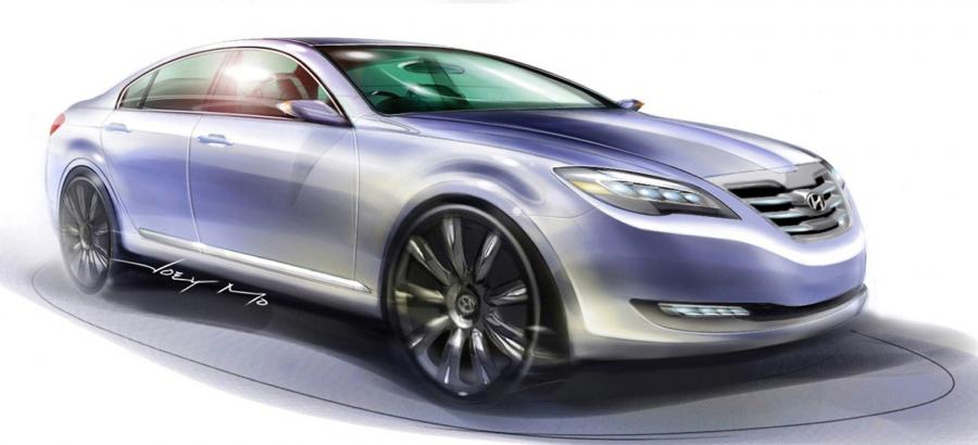  Hyundai Genesis Concept 2007 года  (фото 48 из 60)